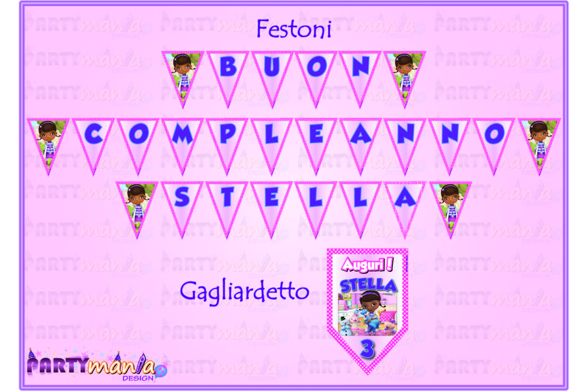 Festone + Gagliardetto